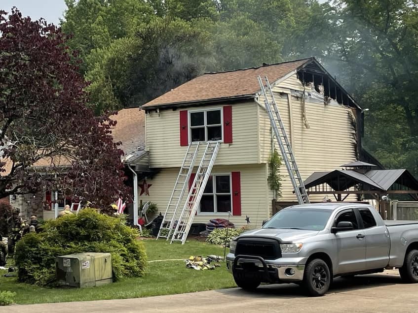 Fire causes extensive damage to Spotsy home - Fredericksburg Free Press