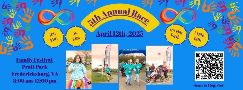 2025 Race Towards Autism Acceptance 5k, 10k, 1M & 1/4 Mile Dash