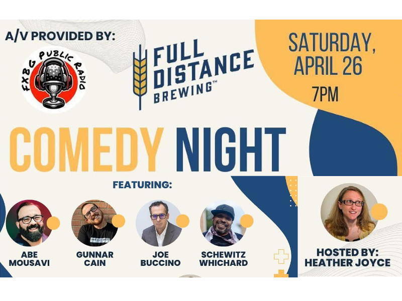 Full Distance Brewing Comedy Night