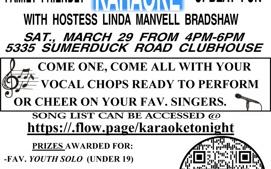 Karaoke Night in Sumerduck