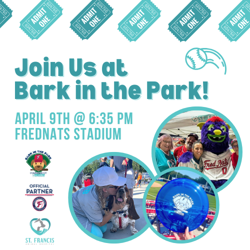 St. Francis Animal Hospital to Host Bark in the Park at FredNats Stadium