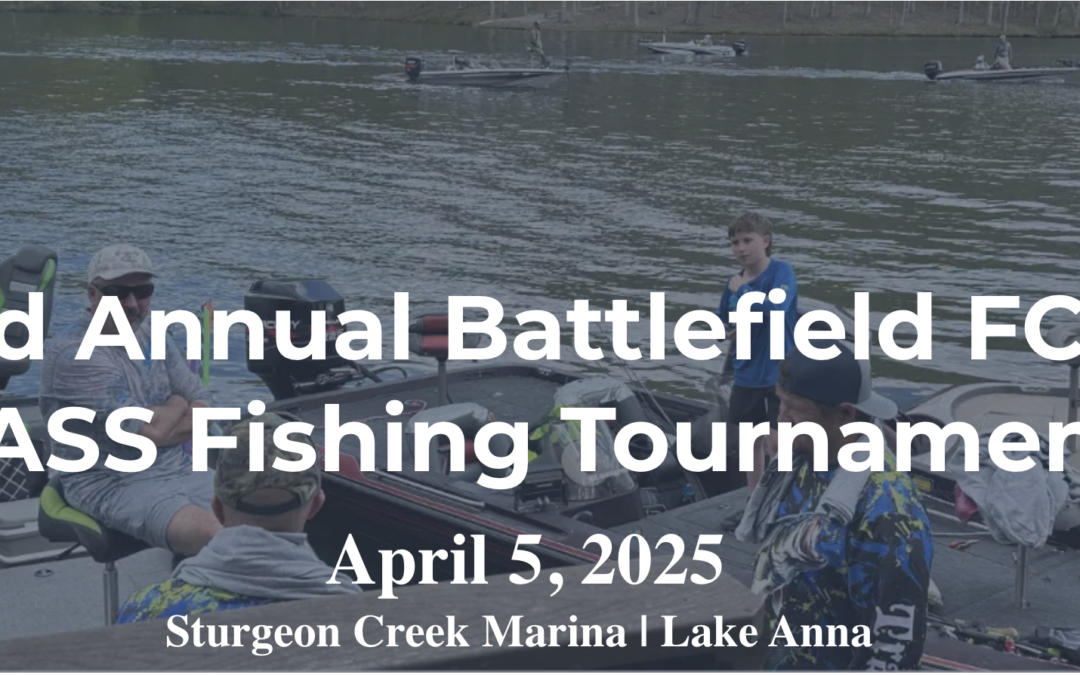 Battlefield FCA 3rd Annual Bass Fishing Tournament at Lake Anna