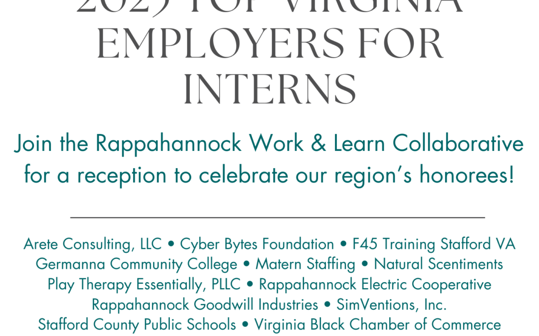2025 Top Virginia Employers for Interns