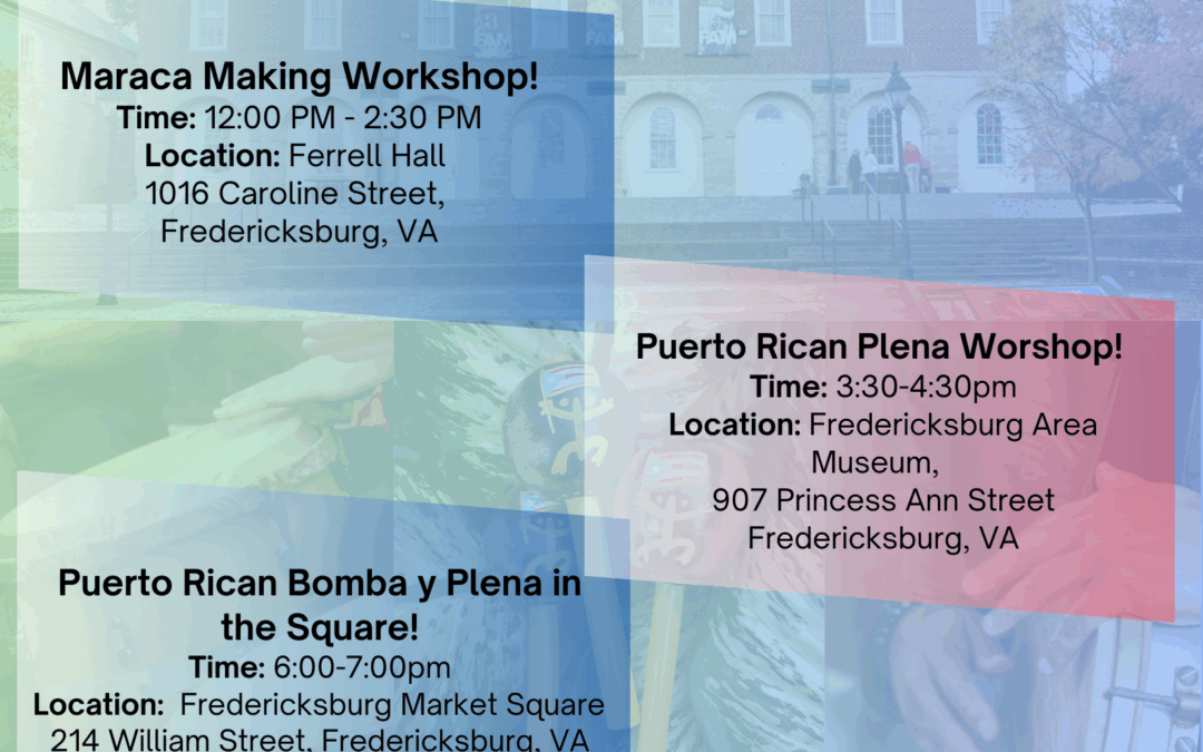 Puerto Rican Rhythms: Bomba, Plena y Maraqueo