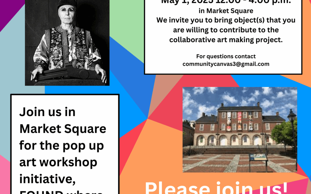 FOUND: Collaborative pop-up art project