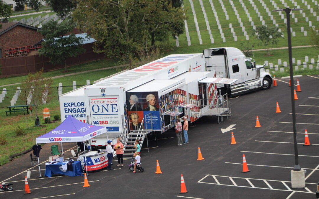 WATCH:  VA250 Mobile Museum in Culpeper this week