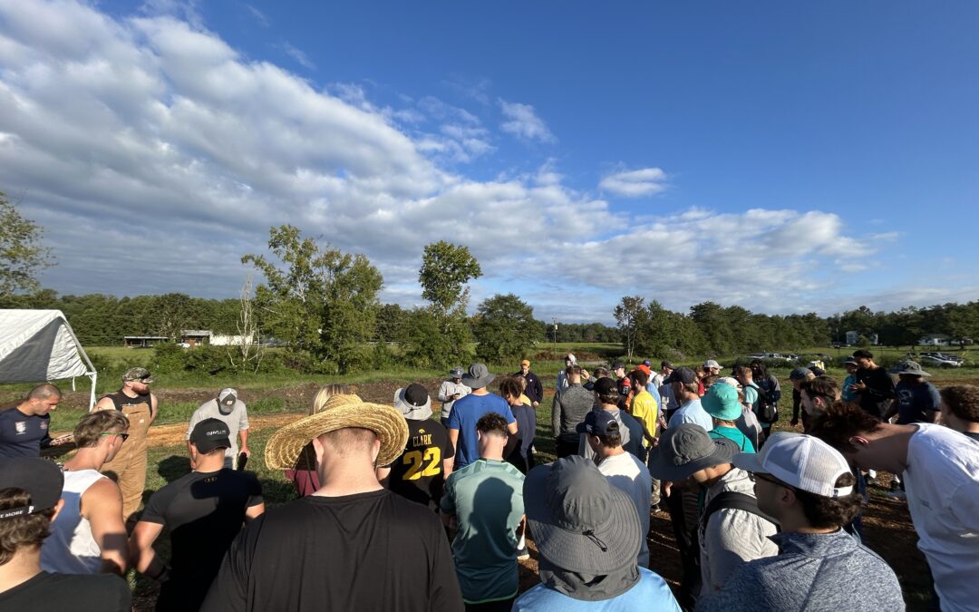 PHOTOS:   UMW Rugby meets the Rappahannock Education Farm