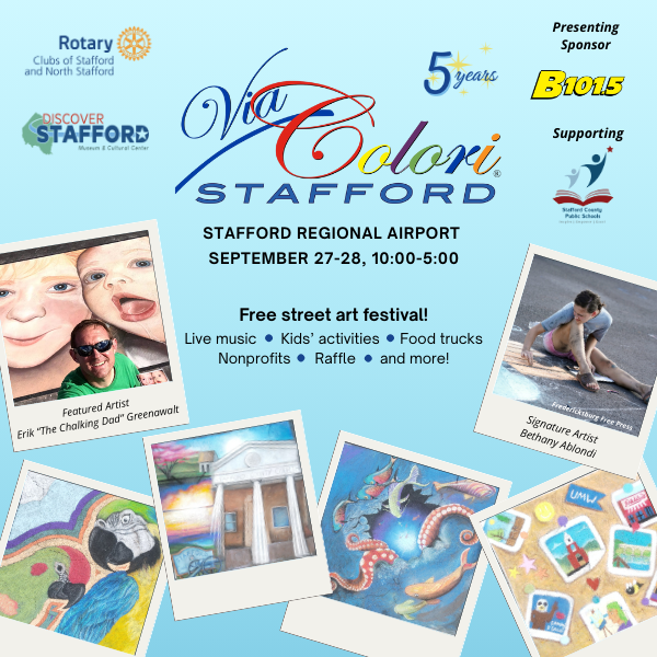 5th Annual Via Colori® Stafford Street Art Festival