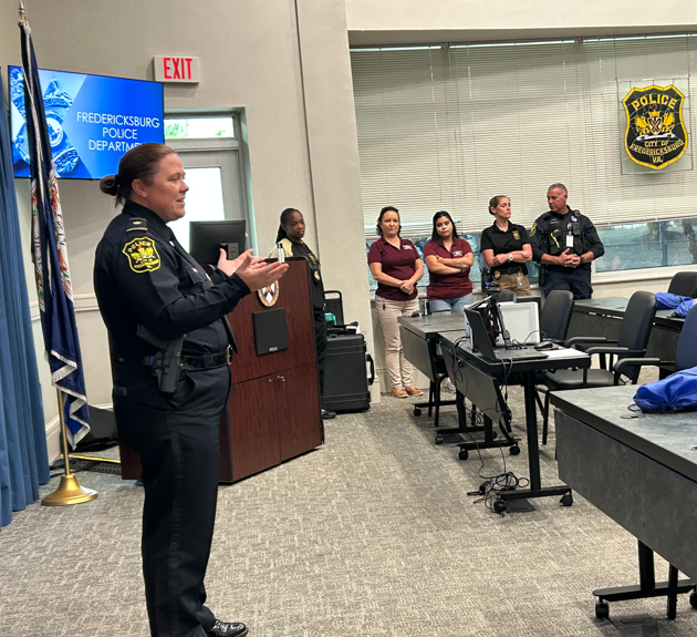 PHOTOS:  Fredericksburg Police launch second youth academy for teens and young adults