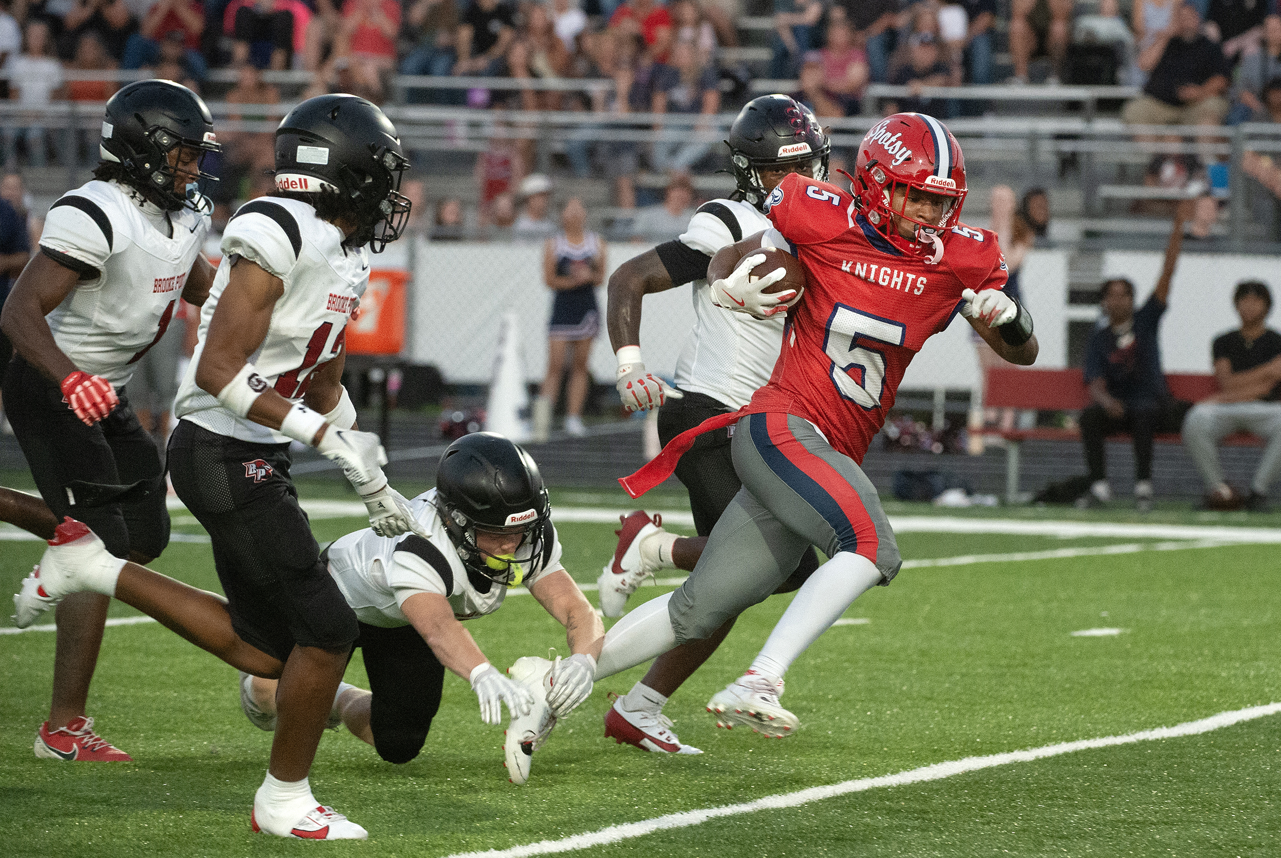 Spotsylvania Knights (19) Brooke Point Black Hawks (20)