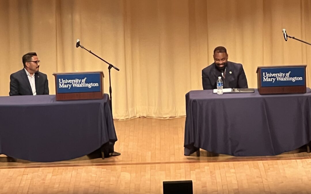 Cole, Steinway offer contrasting stances, styles at UMW debate