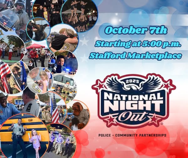 LISTEN:  National Night Out Tuesday in Stafford