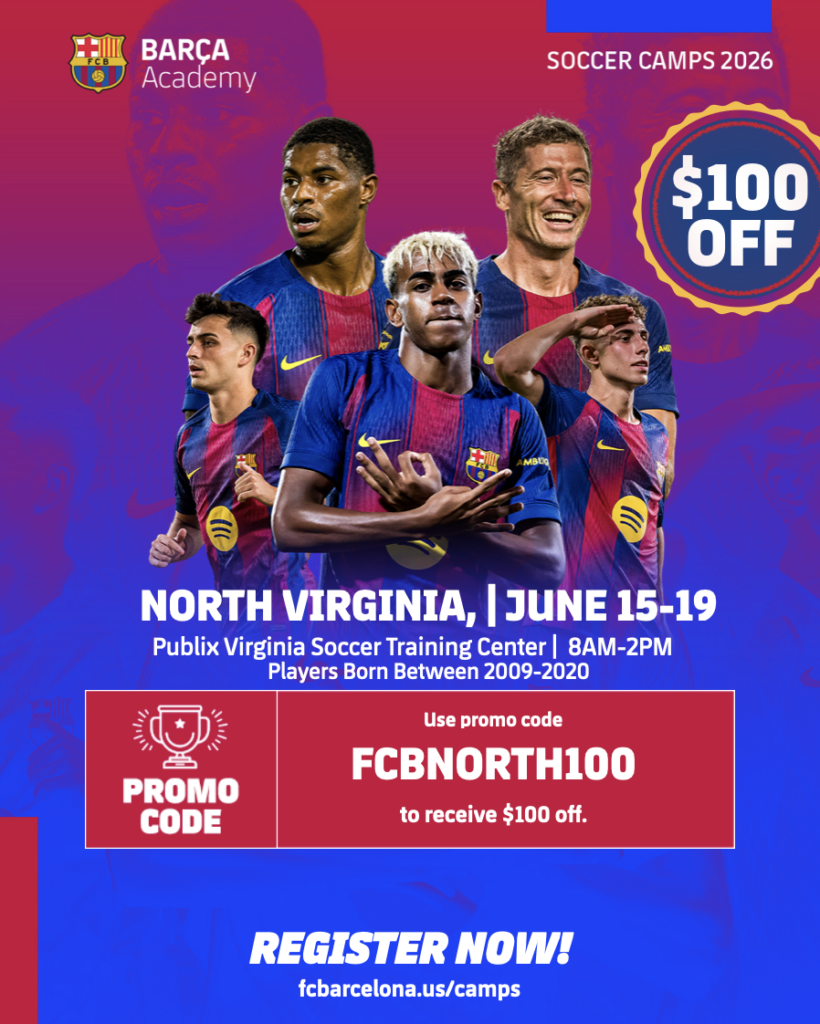 FC BARCELONA CAMP – NORTH VIRGINIA 2026