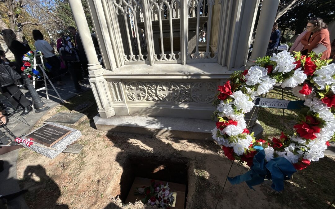 PHOTOS:  Eliza Monroe Hay reinterred in Richmond