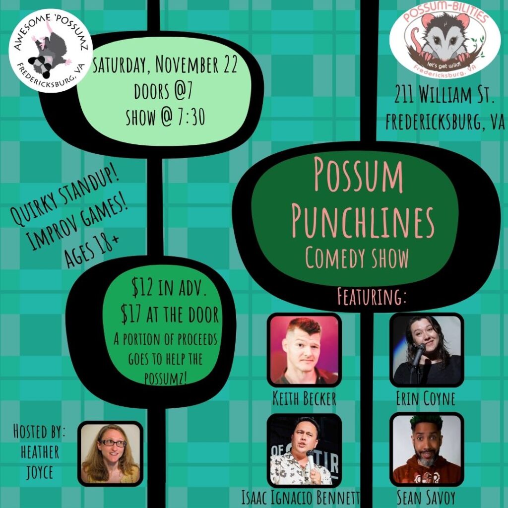 Possum Punchlines Comedy Show