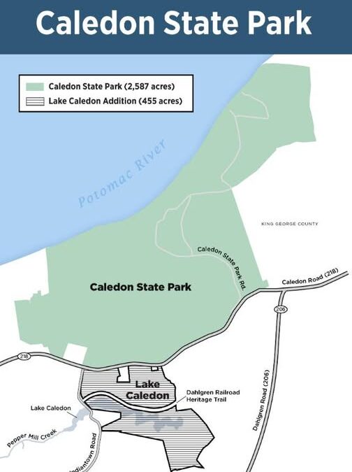Caledon State Park expands with addition of 455-acre Lake Caledon property