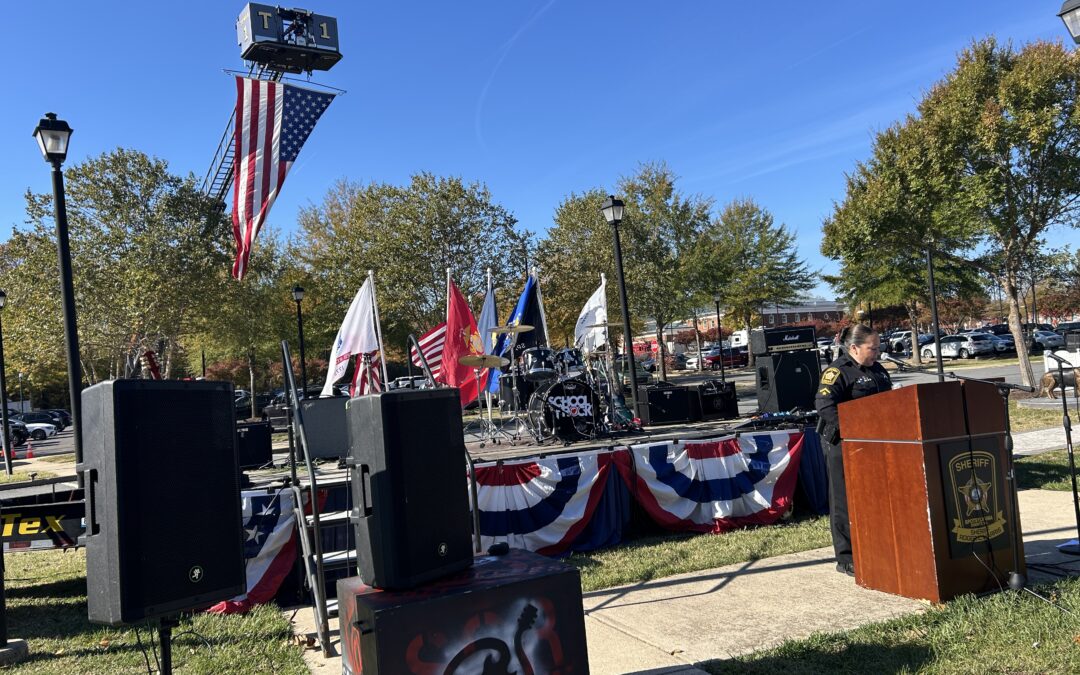 WATCH:  Spotsylvania Sheriff’s Office honors veterans