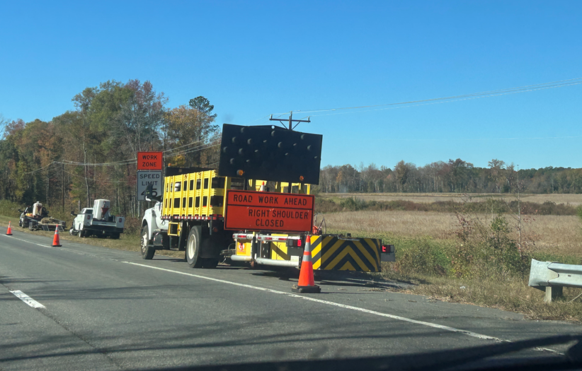 Area road work this week