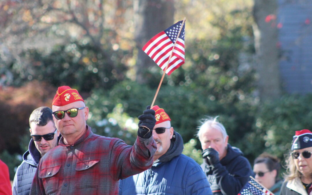 PHOTOS:   Veterans Day Procession downtown