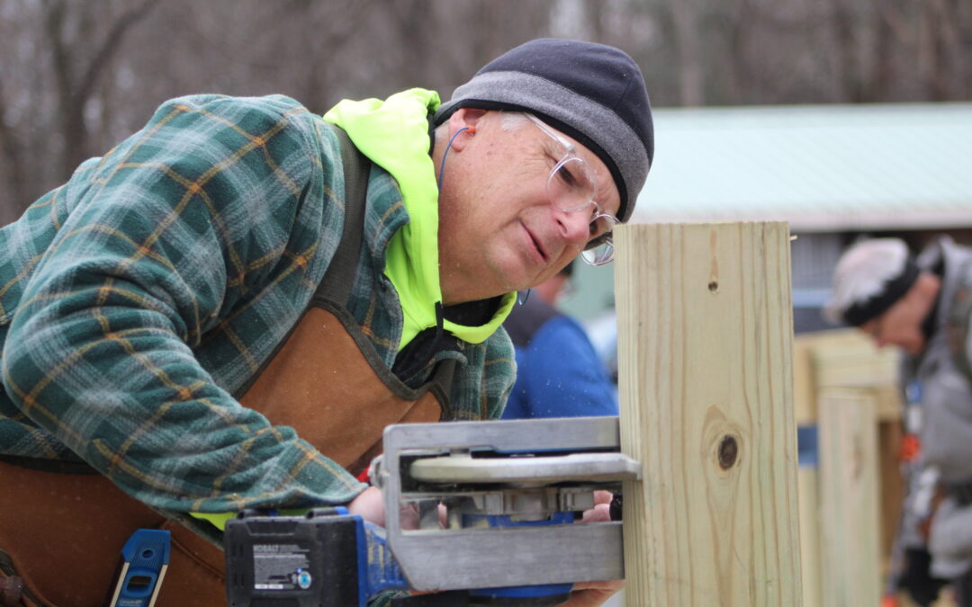 PHOTOS:  Cold, wind don’t stop SAWs-Virginia ramp build in King George