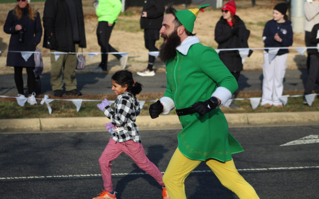 PHOTOS:  Big smiles and cold temps at Frosty 5K & Reindeer Run in Stafford