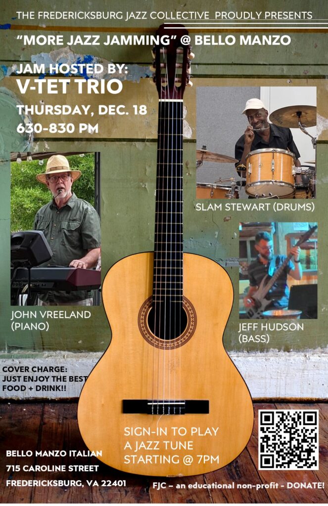 Fredericksburg Jazz Collective Open Jam