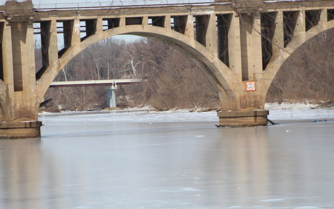 PHOTOS:  Cold takes over as ice forms at city dock
