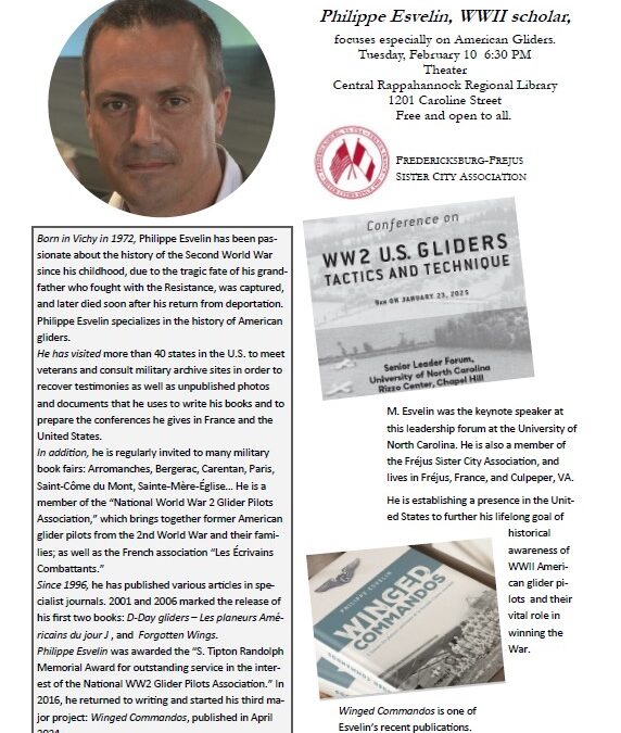 WWII Historian free lecture