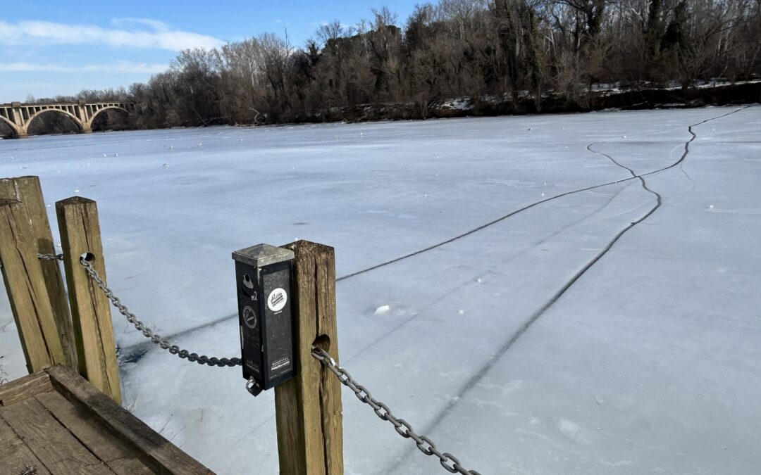 PHOTOS:  Thaw underway at City Dock