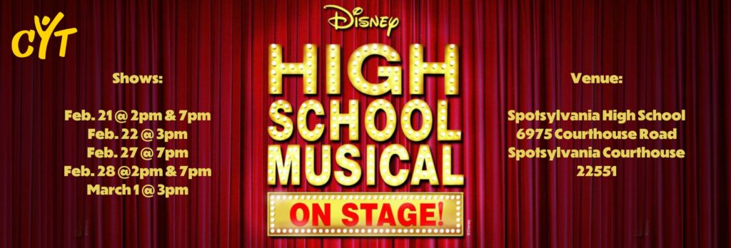 CYT Fredericksburg- High School Musical