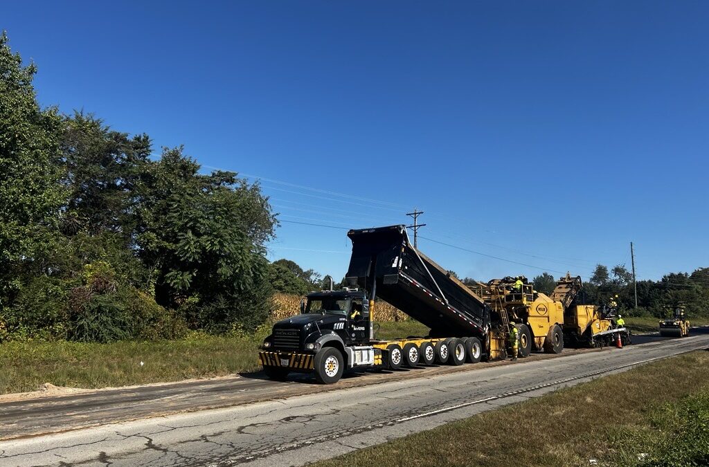 Area road work this week