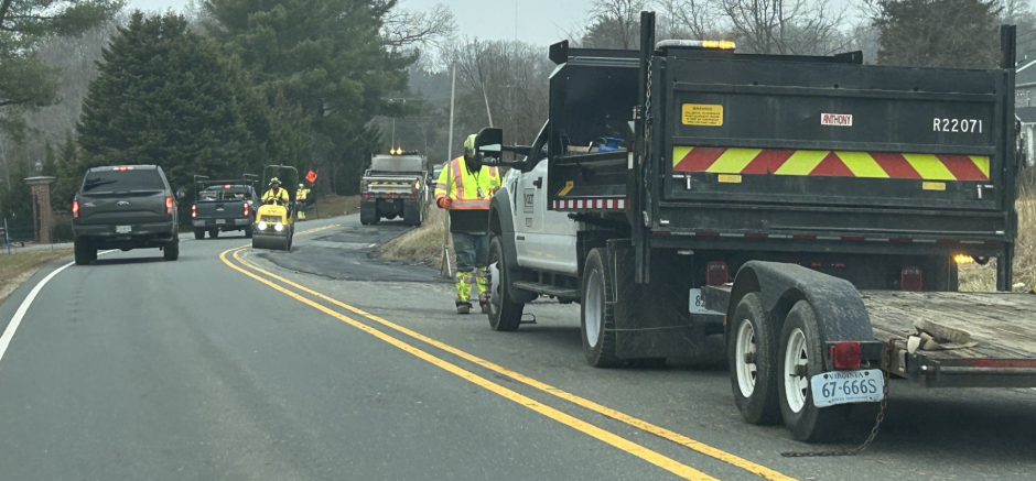 Area road work this week