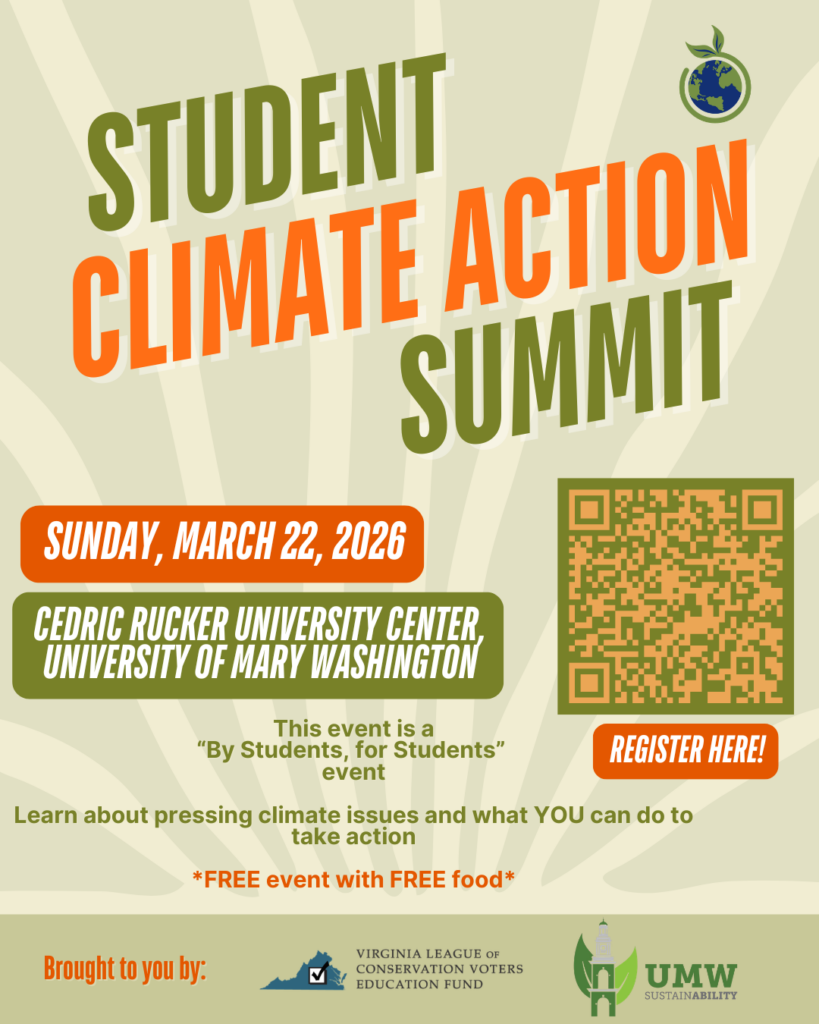 UMW 2026 Student Climate Action Summit