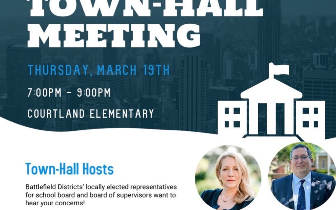 Battlefield District officials in Spotsylvania hosting town hall