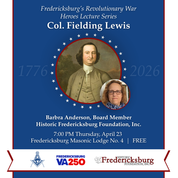 Col. Fielding Lewis Lecture