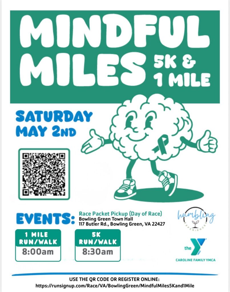Caroline Family YMCA Mindful Miles 5K and 1-mile