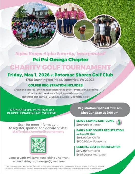 Alpha Kappa Alpha Sorority, Inc., Psi Psi Omega Chapter Annual Charity Golf Tournament