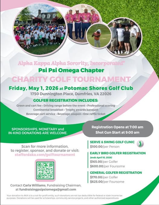 Alpha Kappa Alpha Sorority, Inc., Psi Psi Omega Chapter Annual Charity Golf Tournament