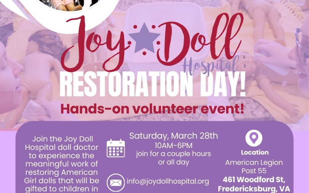 Joy Doll Restoration Day