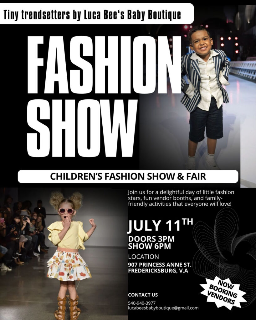 Tiny Trendsetters fashion show