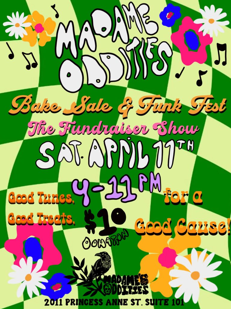 Madame’s Bake Sale/Funk Fundraiser