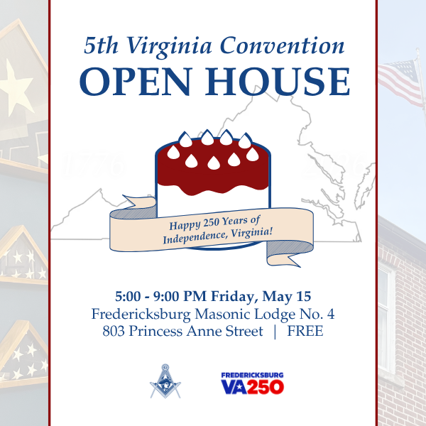 5th Virginia Convention Open House