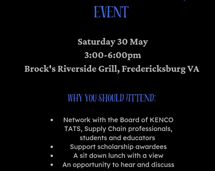 KENCO TATS (nonprofit) 5th Annual Networking and Scholarship Event