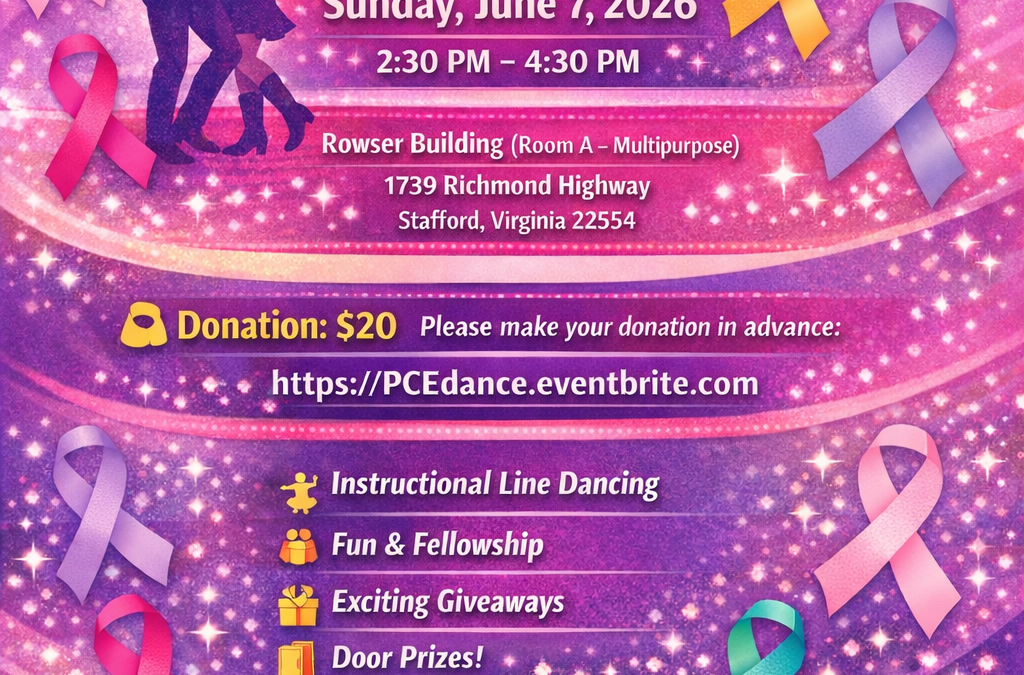National Cancer Survivors Day – Instructional Line Dancing Fundraiser