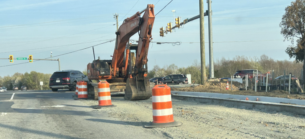 Area road work this week