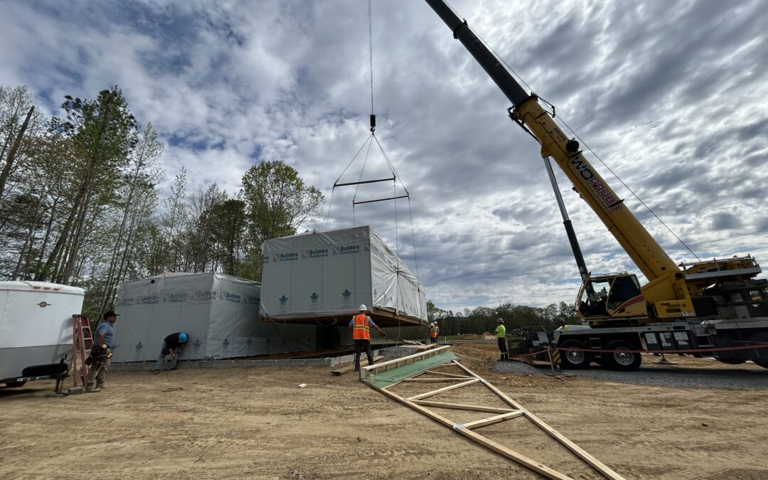 WATCH:  Future Builders project rolls Into Ladysmith for veteran housing
