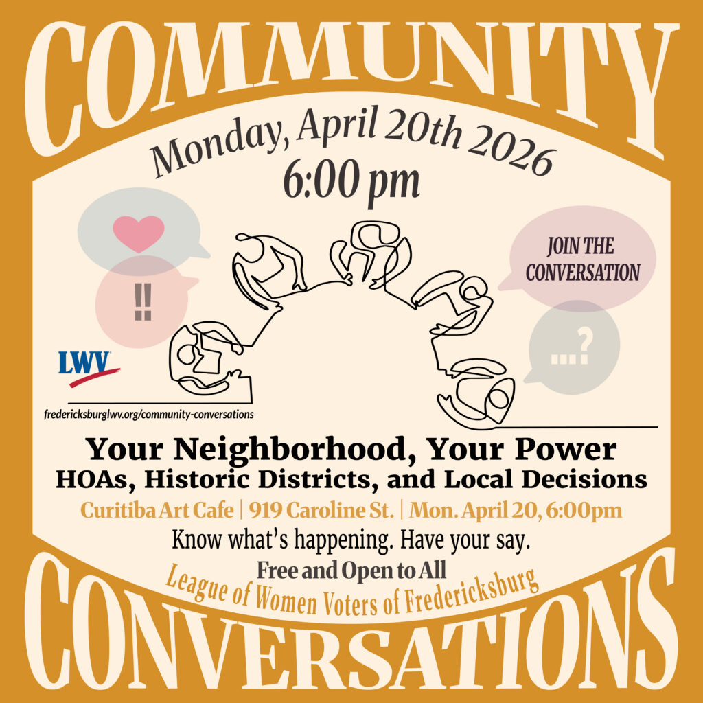 Community Conversations: Your Neighborhood, Your Power