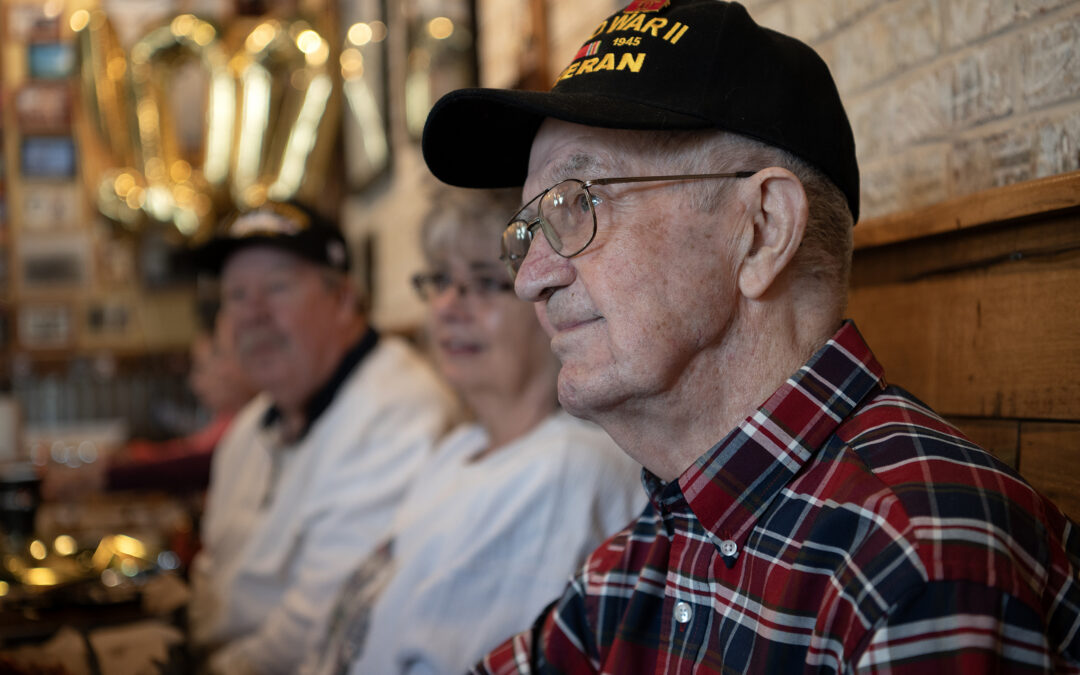 Justin Carter Jr. spent two years at war; the other 98 have been downright pacific