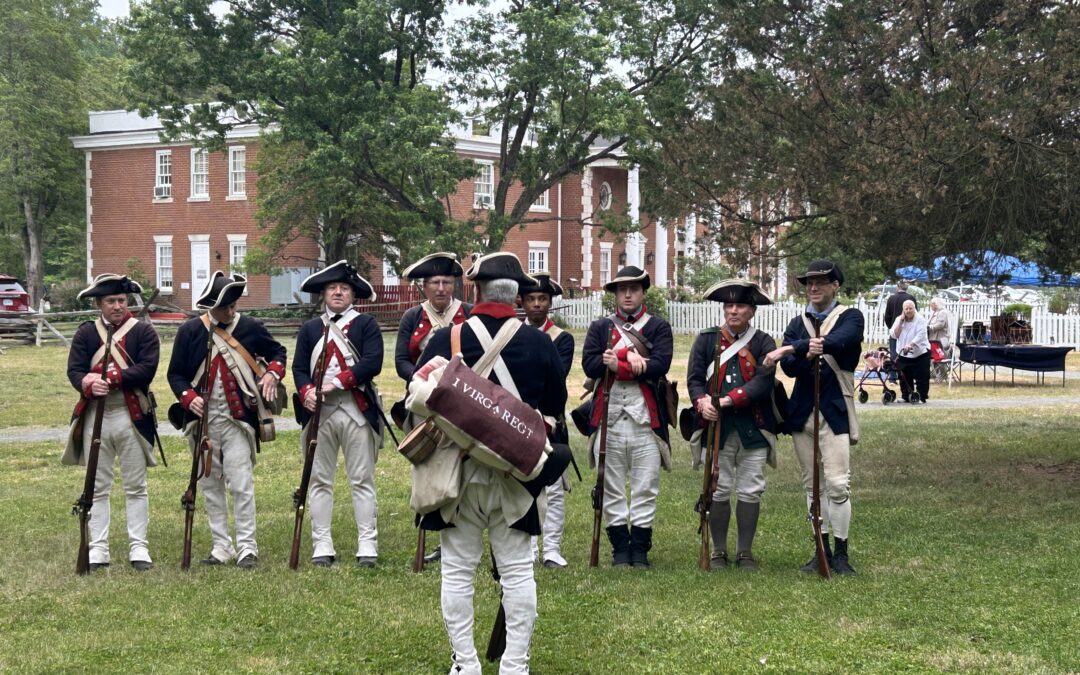 PHOTOS:  Revolution echoes at Ferry Farm