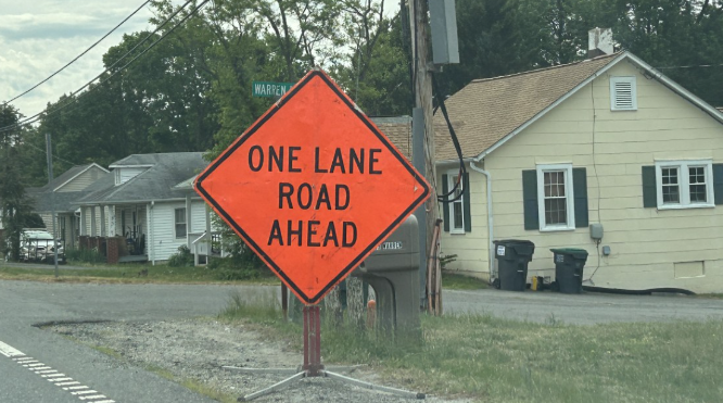 Area road work this week